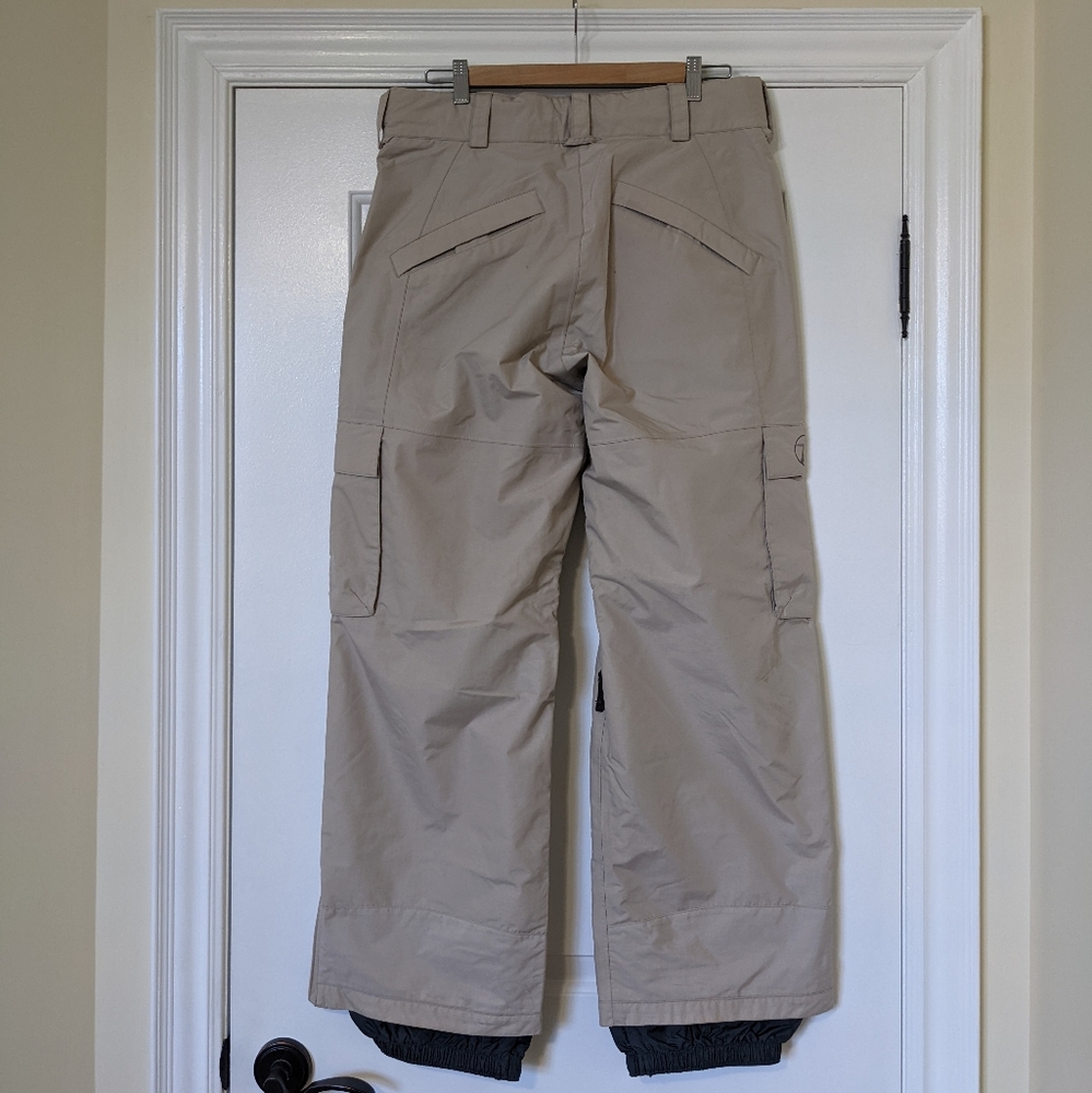 Burton Ski/Snowboard Winter Tactic Pants Khaki Men's Size S